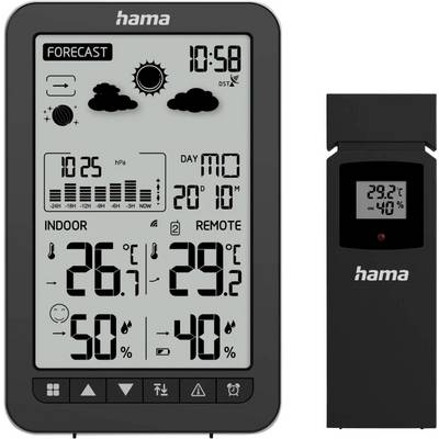 Hama 00222219 Stazione meteo digitale senza fili-0