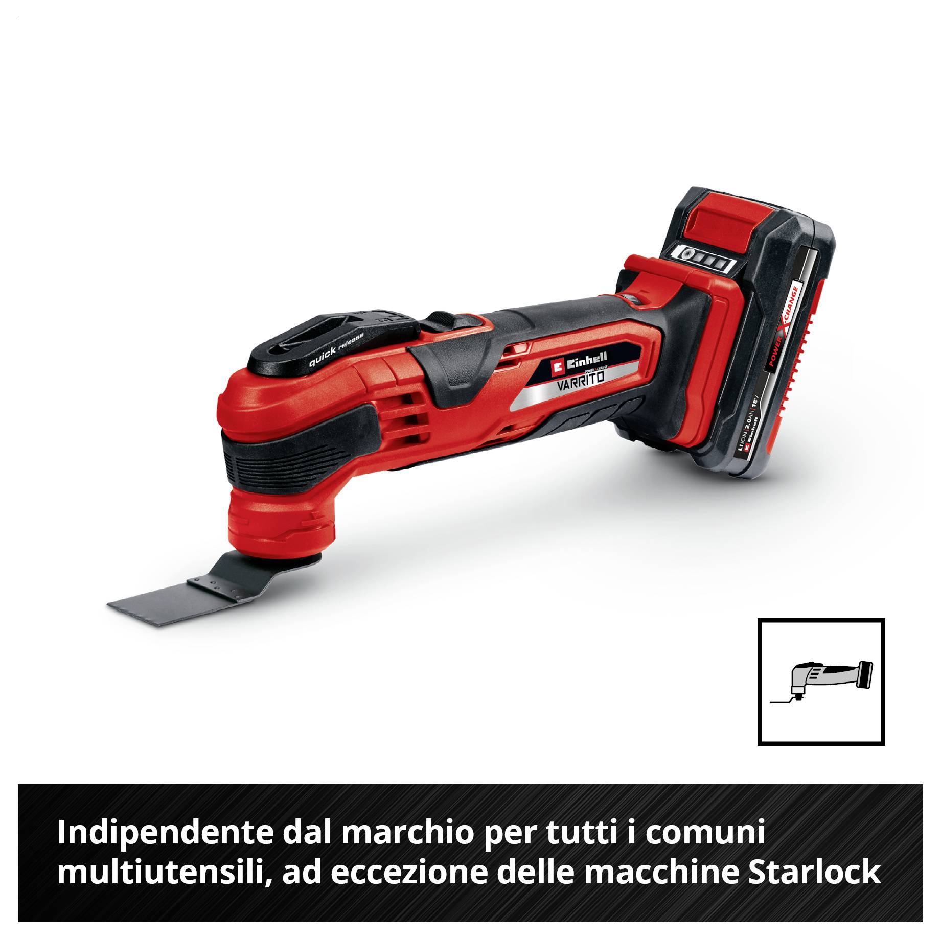 Lama per sega 'Einhell': forma a semicerchio, adatto per metallo, legno, chiodi. Acciaio bimetallico robusto per una lunga durata.