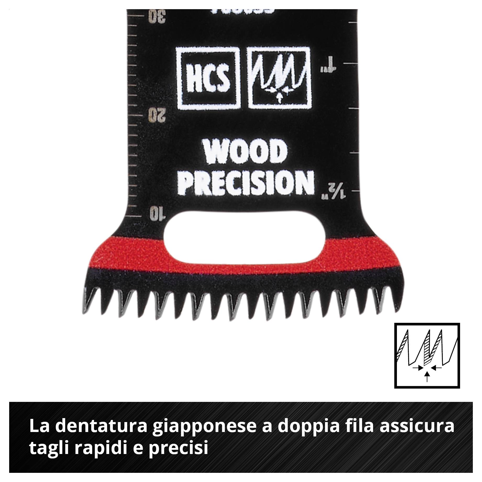 Einhell 708033 HCS Japanz., 32mm HCS Lama per tagli dal pieno 32 mm 1 pz.-2
