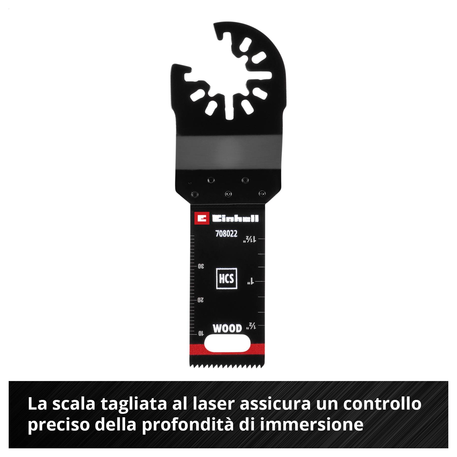 Einhell 708022 HCS Holz, 22mm HCS Lama per tagli dal pieno 22 mm 1 pz.-4