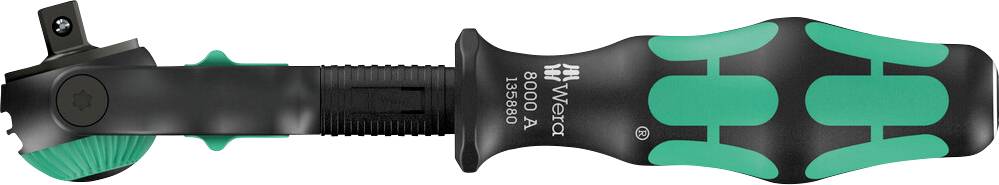 Wera 8000 A Black Edition 05135880001 Cricchetto Zyklop 1/4" 152 mm-0