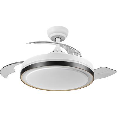 OSRAM HOMELIGHTING Retractable 1070 Ventilatore da soffitto 66 W Bianco con telecomando-0