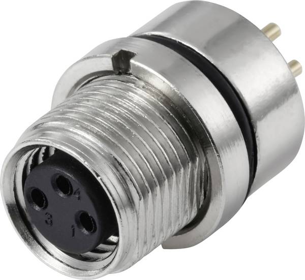TRU COMPONENTS TC-13751884 Presa da incasso sensore/attuatore M8 x 1, M10 x 0.75 Presa  Numero di poli: 3 1 pz.