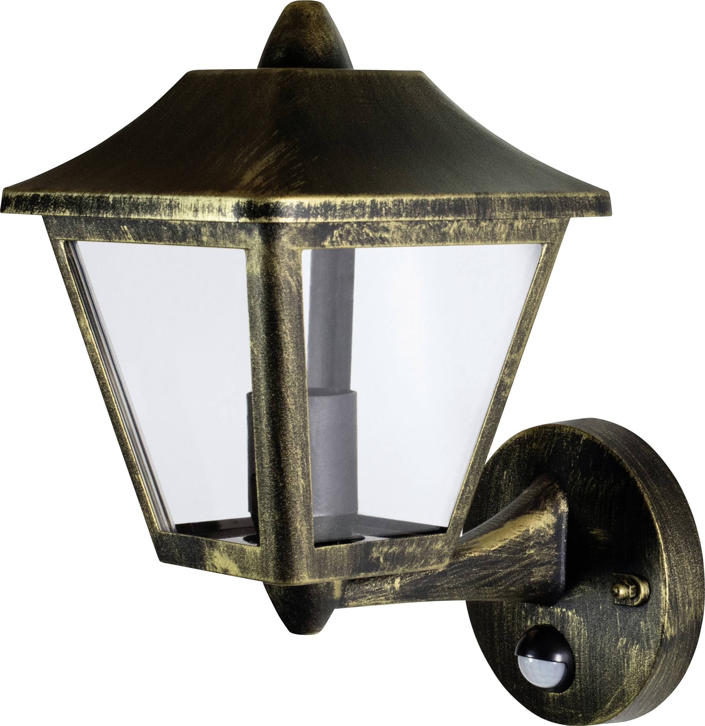 OSRAM HOMELIGHTING ENDURA Classic Tradition Up Sensor E27 Gold 4099854452437 Lampada da parete per esterni a LED LED (mo-0