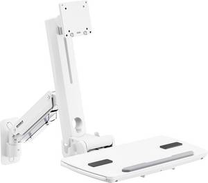 Supporto Per Monitor SpeaKa Professional, 550x250 Mm, Altezza Max 236 Mm, Rialzo Per Scrivania, Nero, Salvaspazio