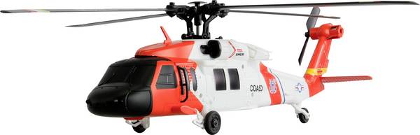 Amewi UH-60L Black Hawk Coastguard Brushless Helikopter Elicottero per principianti RtF