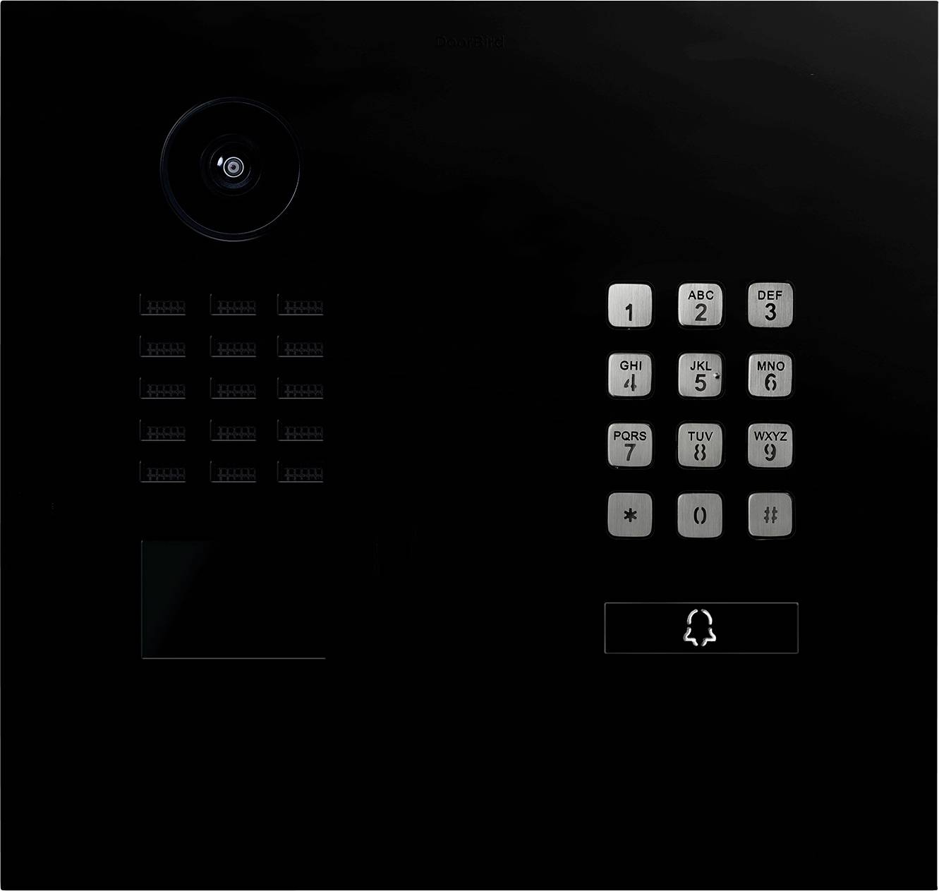 DoorBird D2101KH Citofono LAN Unità esterna Nero grafite (semi opaco)
