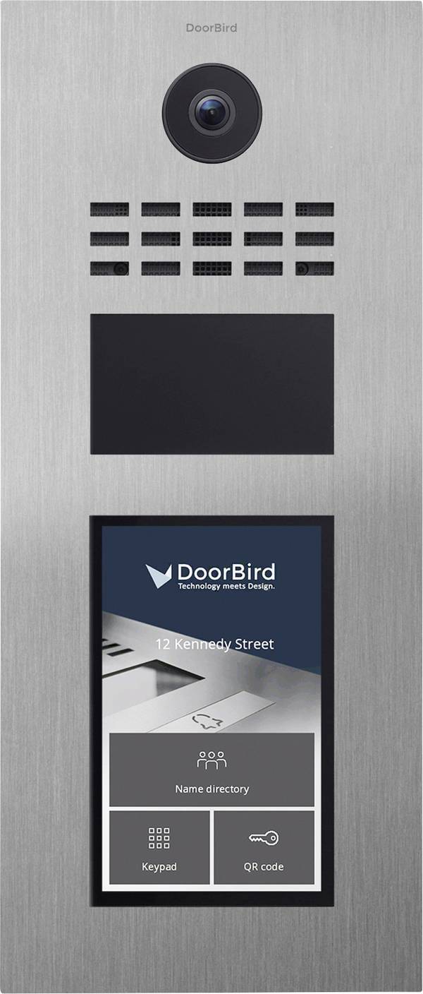 DoorBird D31TDV Citofono Bluetooth®, LAN Unità esterna Acciaio inox V2A (spazzolato)