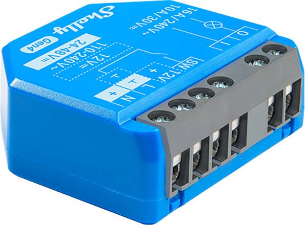 Shelly 1 Gen4 Interruttore senza fili ZigBee-0