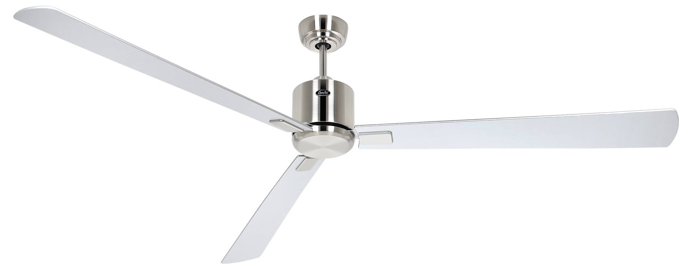 CasaFan ECO NEO III 180-4 BN-WN/SI WiFi Flügel Wenge/silber Ventilatore da soffitto 28 W (Ø x A) 180 cm x 360 mm Cromo (-3