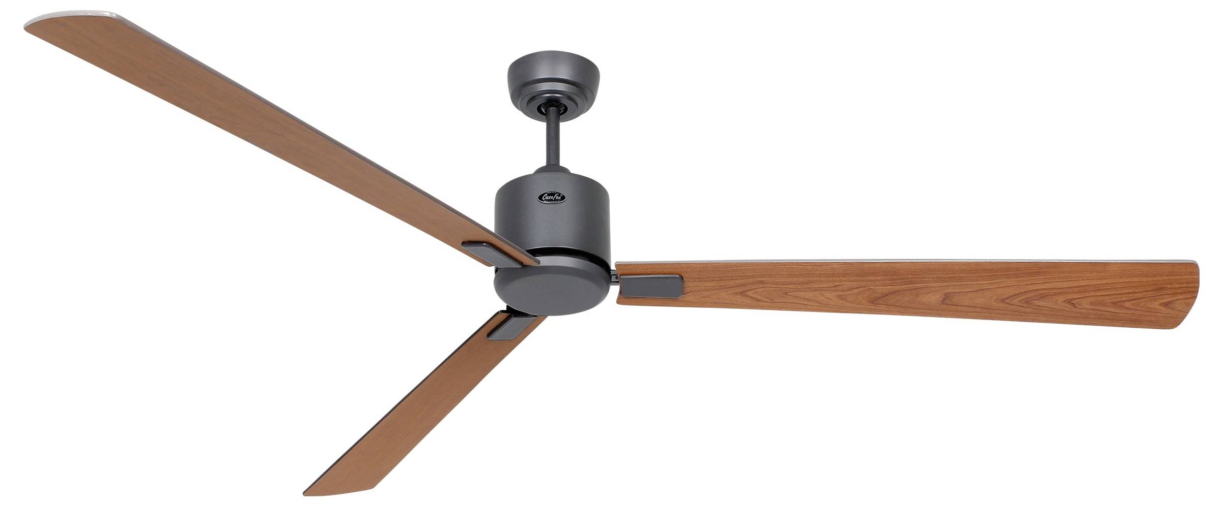 CasaFan ECO NEO III 180-4 BG-NB/KI WiFi Flügel Nussbaum/Kirsche Ventilatore da soffitto 28 W (Ø x A) 180 cm x 360 mm Gri-3