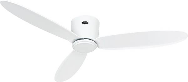 CasaFan ECO PLANO II 132 WE-WE WiFi Ventilatore da soffitto  28 W (Ø x A) 132 cm x 160 mm Bianco con telecomando, Timer, Funzione invernale, controllato da App