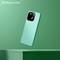 Un smartphone con una configurazione di doppia fotocamera posteriore, etichettato 'ZTE Blade A35e', esposto su uno sfondo verde.