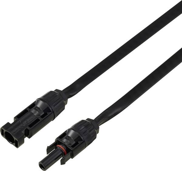 TRU COMPONENTS TC-13805776  Prolunga per cavo solare 4.0 mm² 30 A Lunghezza cavo 1 m