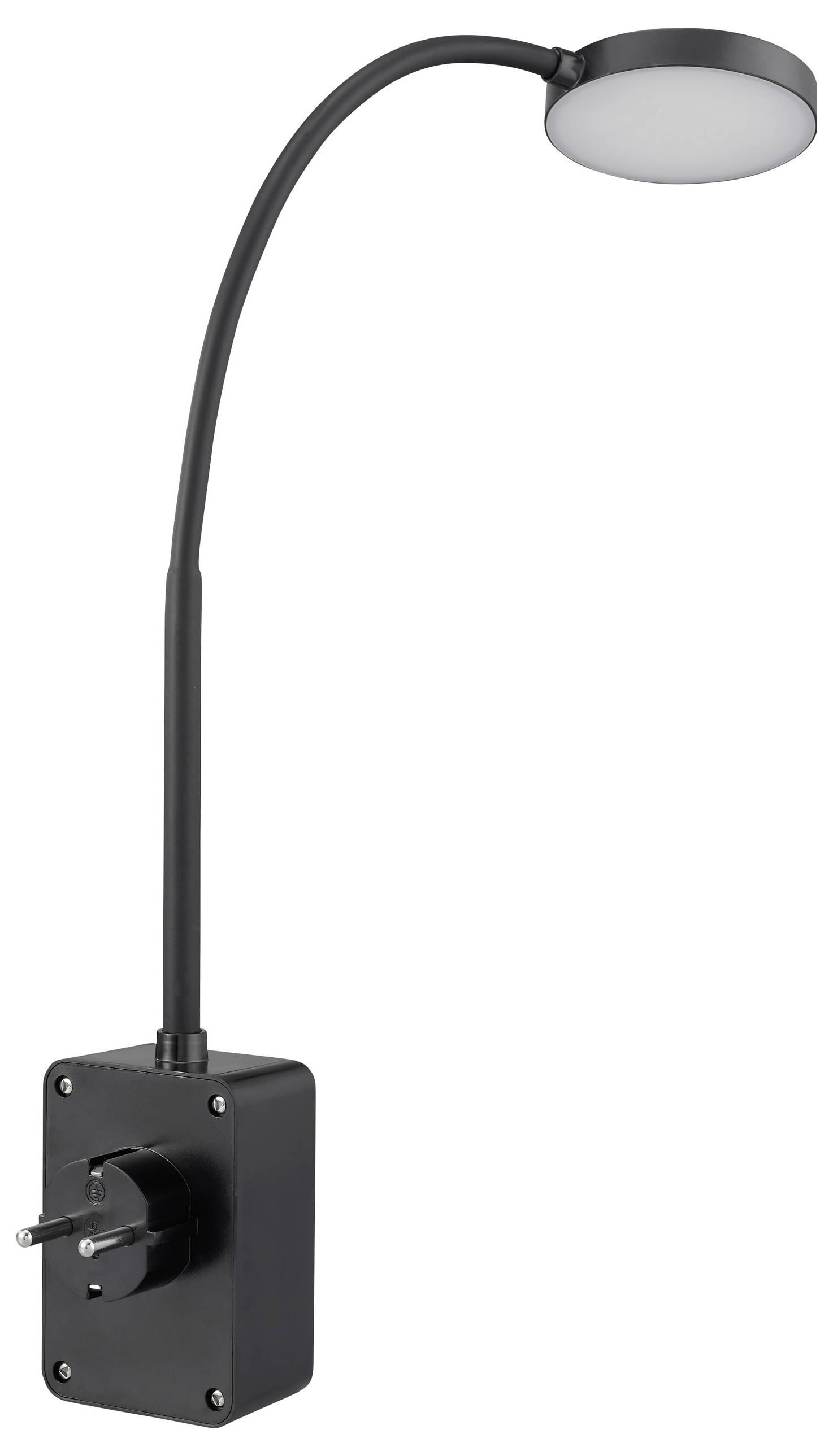 Sygonix SY-6906670 Lampada da parete a LED LED ERP: F (A - G) 4.5 W LED (monocolore) Nero-3