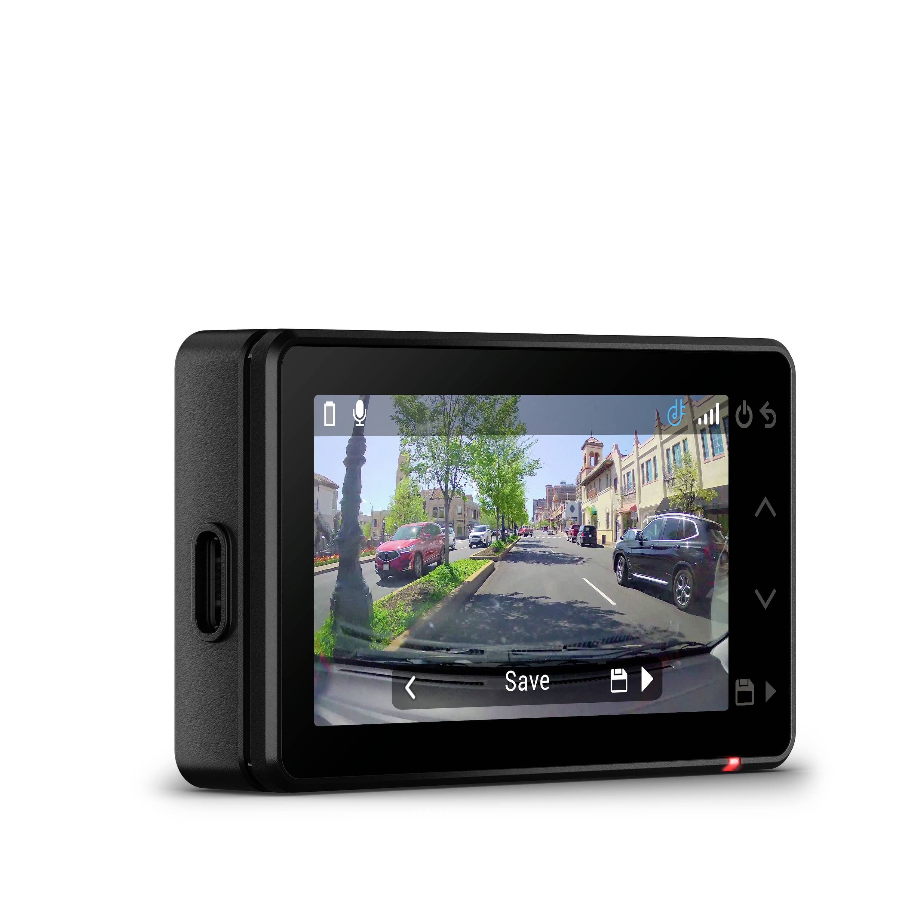 Garmin X210 Dashcam con GPS Batteria ricaricabile, Segnalatore di collisione, Display, Assistente di guida, G-Sensor, GP-19