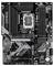 Scheda madre 'GIGABYTE B660M GAMING X AX DDR4' con componenti etichettati, inclusi socket CPU, slot RAM e slot PCIe, vista dall'alto.