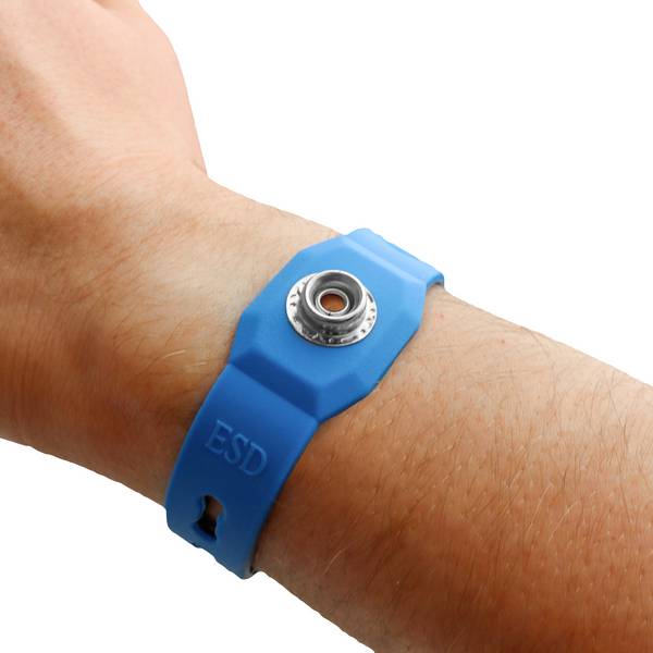 Antistat 066-0067 Cinturino da polso ESD Blu