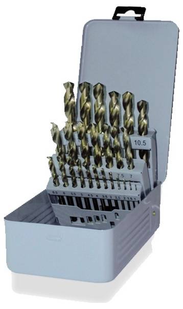 Alarm Werkzeuge 56031073 Kit punte a spirale 1 mm, 1.5 mm, 2 mm, 2.5 mm, 3 mm, 3.5 mm, 4 mm, 4.5 mm, 5 mm, 5.5 mm, 6 mm,-0