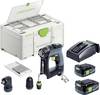 Festool CXS 12 2,5-Set 576865 Trapano avvitatore a batteria 10.80 V 2.50 Ah incl. batteria ricaricabile, incl. caricabatterie