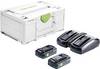 Festool SYS 18V 2x4,0/TCL 6 DUO Kit energia 577109 incl. seconda batteria, incl. caricabatterie