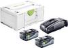 Festool SYS 18V 2x8,0/SCA16 Kit energia 577327 incl. seconda batteria, incl. caricabatterie