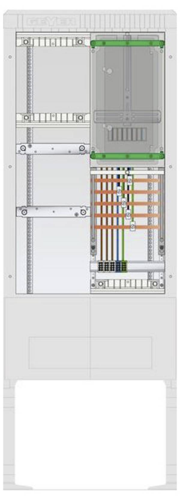 ABN  SZ175ZL1501  SZ175ZL1501  Colonna di collegamento per contatore        Contenuto 1 pz.