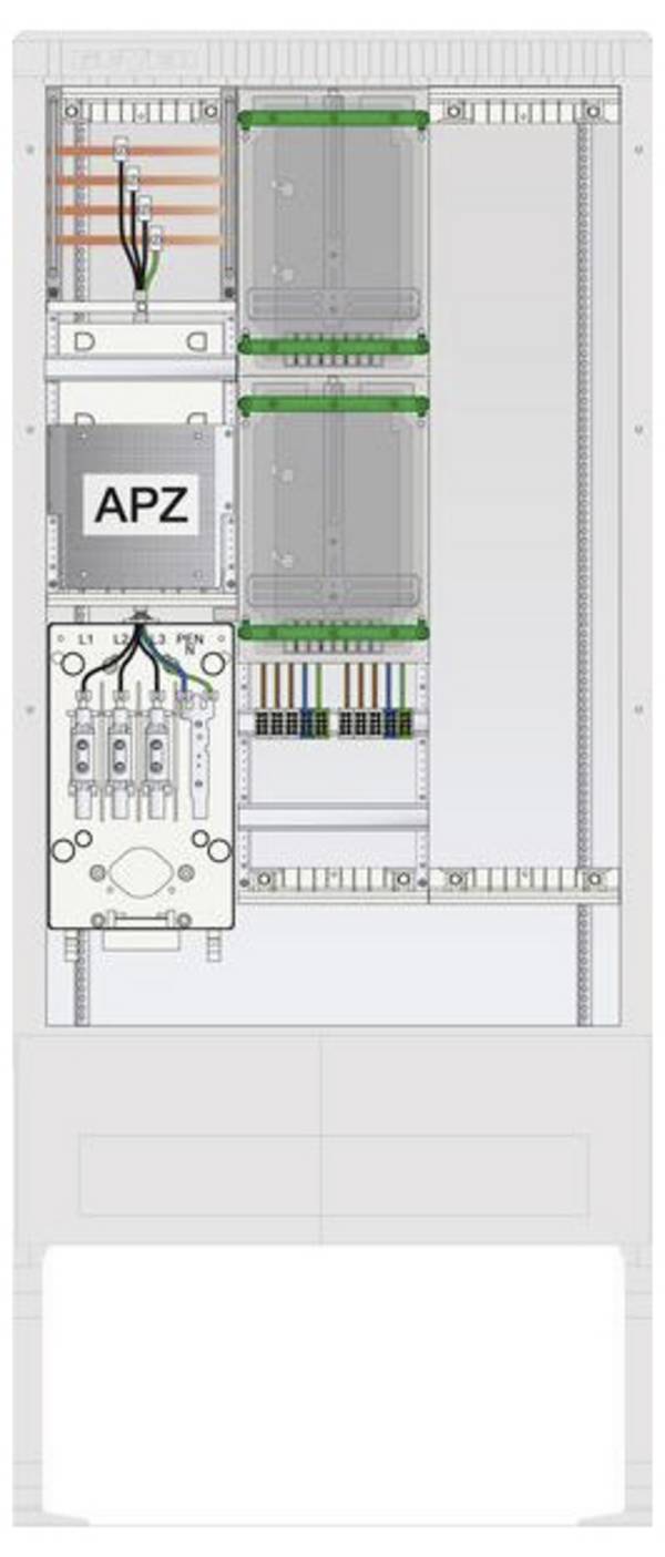 ABN  SZ207ZL2403A  SZ207ZL2403A  Colonna di collegamento per contatore        Contenuto 1 pz.
