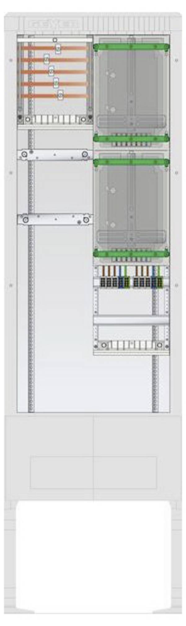 ABN  SZ205ZZ2501  SZ205ZZ2501  Colonna di collegamento per contatore        Contenuto 1 pz.