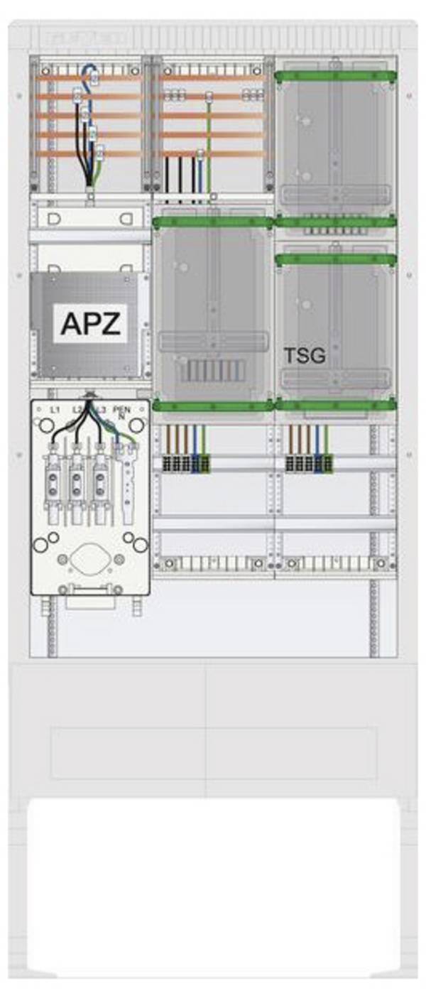 ABN  SZ207ZA2513  SZ207ZA2513  Colonna di collegamento per contatore        Contenuto 1 pz.