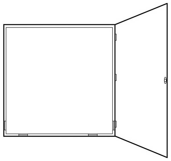 ABN WMS29-55 WMS29-55 Armadio pensile Da parete Contenuto 1 pz.