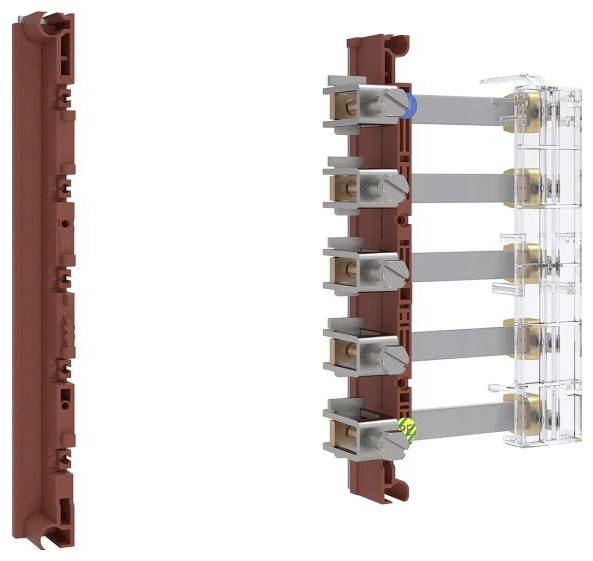 ABN ABNRY67152 Kit di connettori per sbarre di distribuzione alloggiamento R armadio-GAG12 250A, 5 poli ridotto Kit di collegamento 1 pz.