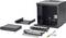 'Bundle armadio di rete a parete con armadio chiudibile a chiave, mensola, switch, patch panel, multipresa elettrica e cavo. Include chiavi.'