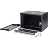 Digitus DN-49203-SET Armadio rack di rete da 19" (L x A x P) 540 x 370 x 400 mm 7 U Nero