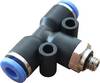 TRU COMPONENTS Raccordo a T TC-13863044 PB4-M5 Ø tubo: 4 mm 1 pz.