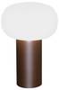 Konstsmide 7826-972 Antibes Lampada da tavolo a batteria a LED Ruggine
