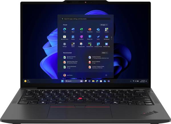 Lenovo Notebook "ThinkPad X13 G6"  33.8 cm (13.3 pollici) WUXGA Intel® Core™ Ultra 5 225U 32 GB RAM  1 TB SSD Tedesco, QWERTZ Intel Grafica     Nero  21RK00CPGE
