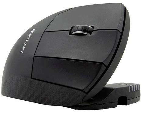Contour Contour UniMouse wireless Bluetooth link Mouse ergonomico Bluetooth® Nero 7 Tasti 4000 dpi