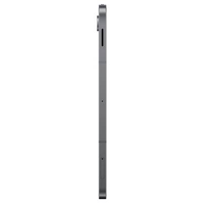 Vista laterale di uno smartphone elegante che mostra il suo profilo sottile, con un bump della fotocamera e pulsanti visibili sul bordo.