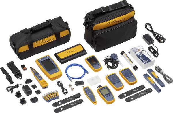 Fluke Networks LIQ-KIT-FQM-100MIC Tester Ethernet industriale per cavi, reti e WiFi Adatto per (Specifiche di rete (CAT)): 10 Gbit/s