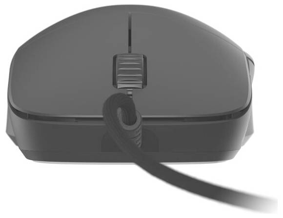 Due mouse neri in vista laterale; uno ha pulsanti laterali aggiuntivi, a indicare una funzione di mouse da gaming o programmabile.