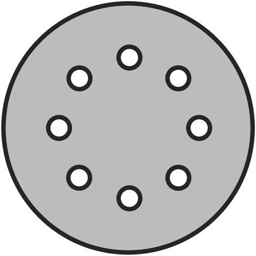 Immagine simbolo per Klingspor 333951 Mola Diametro 115 mm Dimensione dei grani=220 50 pz.