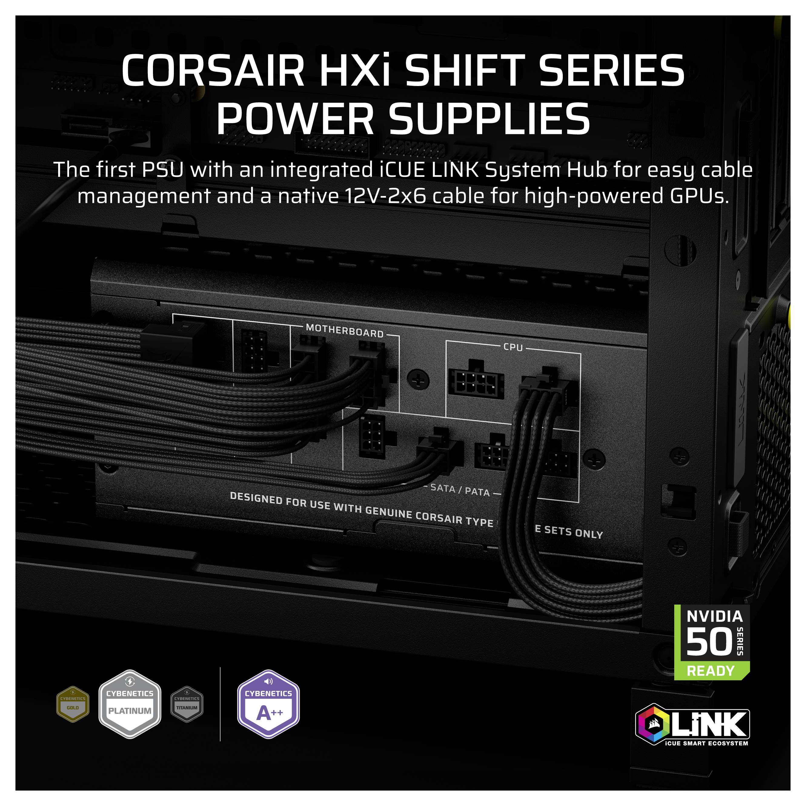 Corsair HX1200i SHIFT Alimentatore per PC 1200 W ATX 80PLUS® Platinum-27