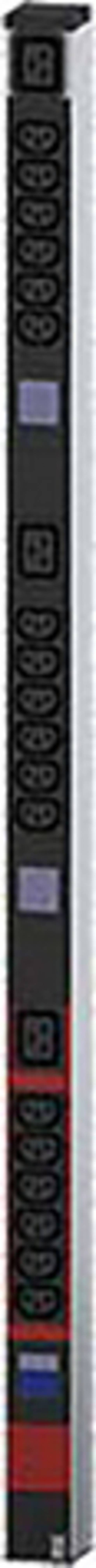 Bachmann 800.2398 Multipresa per rack 19"  Nero Spina CEE 1 pz.