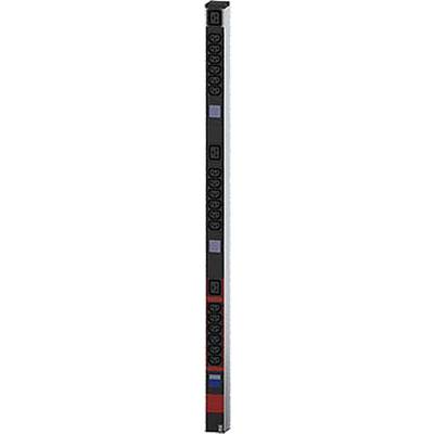 Bachmann 800.2398 Multipresa per rack 19" Nero Spina CEE 1 pz.-0