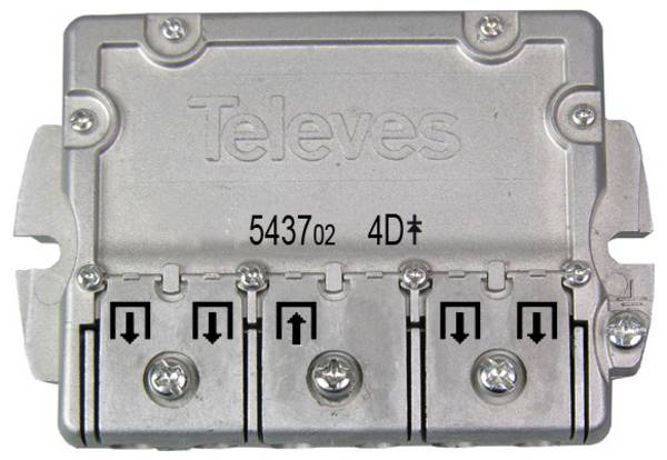 Televes EFV 4 Distributore SAT 4 vie 5 - 2400 MHz