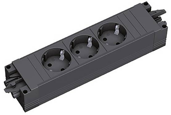 Bachmann 906.18818 Multipresa  Nero