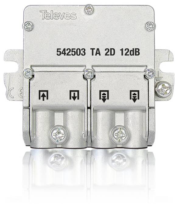 Televes EFA212N Derivatore SAT 2 vie 5 - 2400 MHz-0