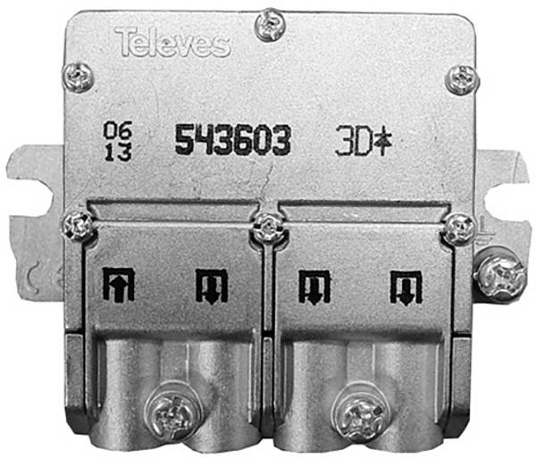 Televes EFV3N Distributore SAT 3 vie 5 - 2400 MHz