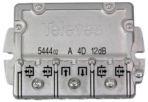 Televes EFA 412 Derivatore SAT 4 vie 5 - 2400 MHz-0